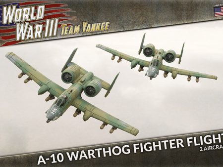 A-10 Warthog Fighter Flight - Team Yankee Americans Hot on Sale