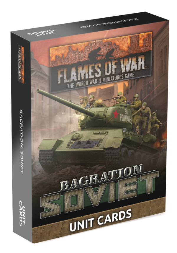 Bagration: Soviet Unit Cards - Late War Discount