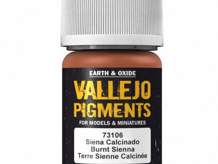 Vallejo Burnt Sienna 35ml - Pigments Supply