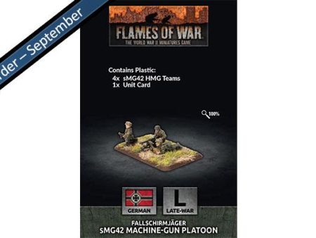 German Fallschirmjager HMG Platoon - Flames Of War Late War Online Hot Sale