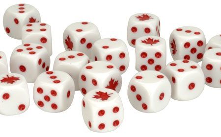 Canadian Dice Set - Team Yankee Fashion