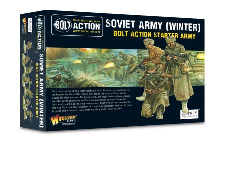 Soviet Army Winter Starter army - Bolt Action For Sale