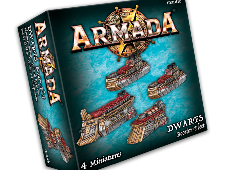 Dwarf Booster Fleet - Kings Of War Armada Fashion