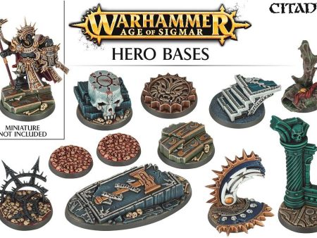 Warhammer Age of Sigmar: Hero Bases Online now