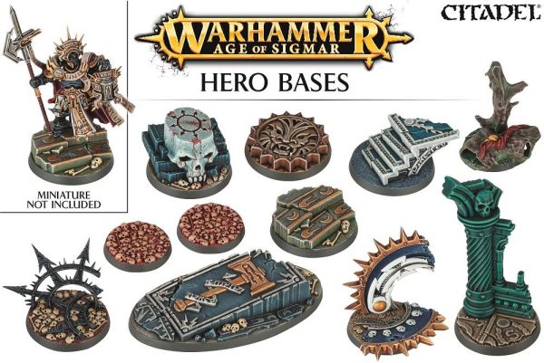 Warhammer Age of Sigmar: Hero Bases Online now