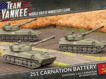 2S1 Carnation Battery - Team Yankee Soviets Sale