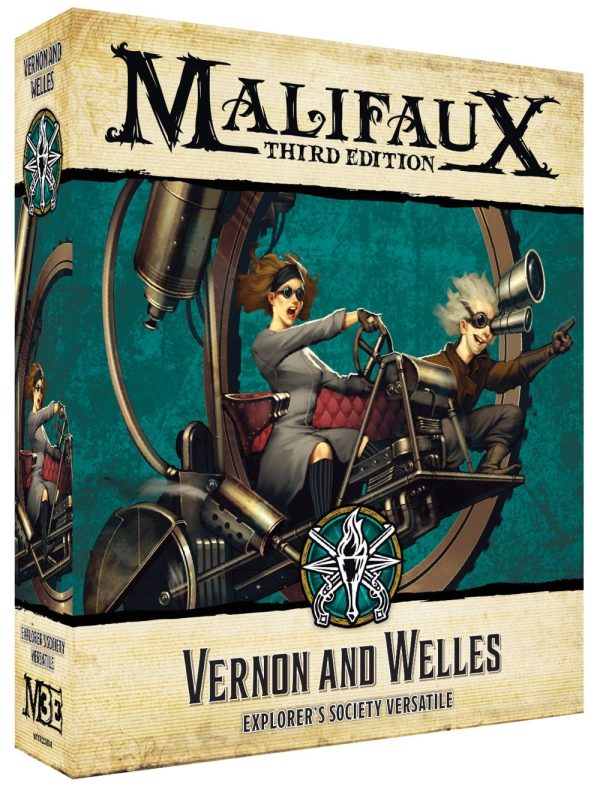 Vernon And Welles - Explorer s Society - Malifaux M3E For Sale