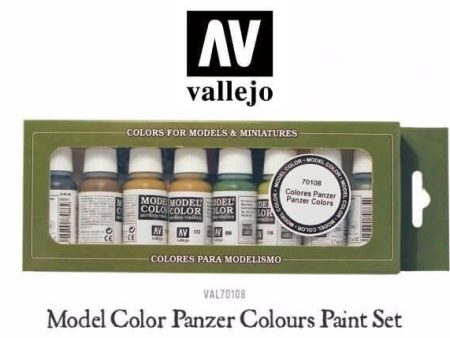 Panzer Colors Paint Set - Model Colour Supply