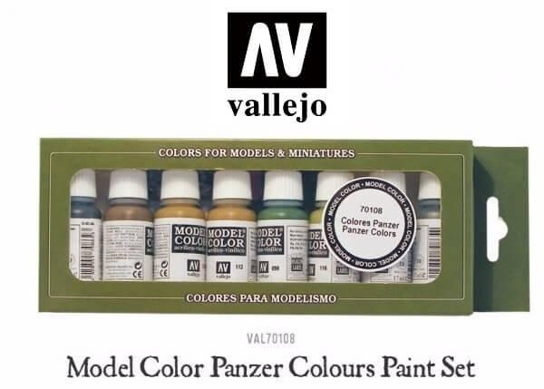 Panzer Colors Paint Set - Model Colour Supply