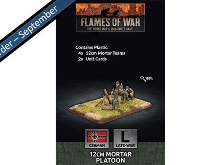 German 12cm Mortar Platoon - Flames Of War Late War For Cheap