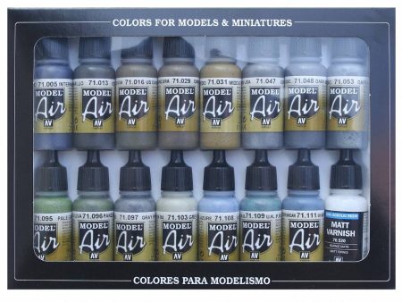 WWII British Aircraft Colors RAF FAA Paint Set - Model Air Hot on Sale