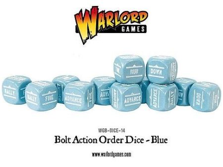 Orders Dice - Blue (12) Online Sale