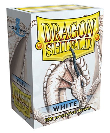 Dragon Shield Sleeves Matte White (100) 66x91mm Online now