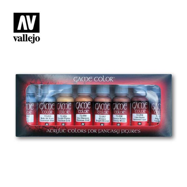 Metallic Colours Paint Set - Game Colour Online