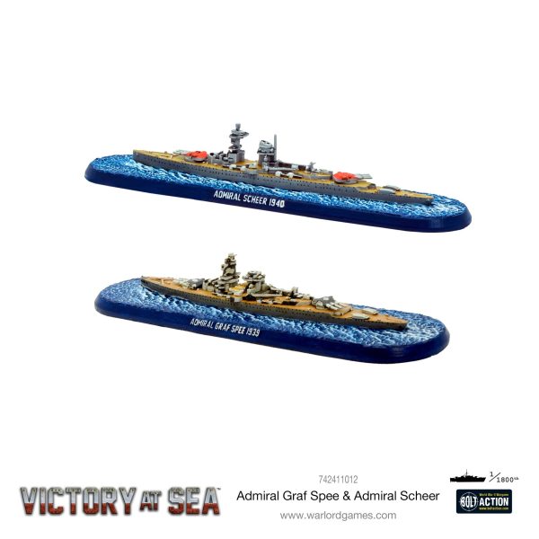 Admiral Graf Spee & Admiral Scheer - Germans Sale