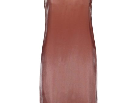 KAAMOS slip dress in peach Supply