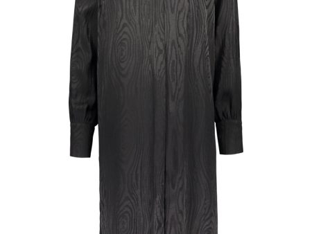 KAARNA long shirt dress in black Discount