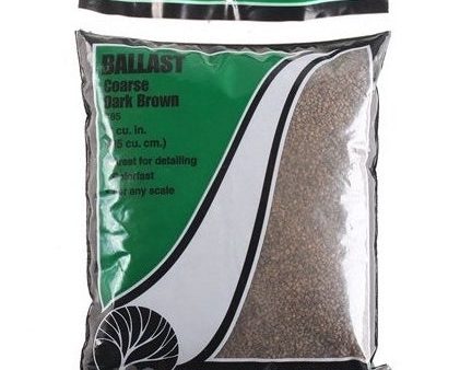 Dark Brown Coarse Ballast - Woodland Scenics For Discount