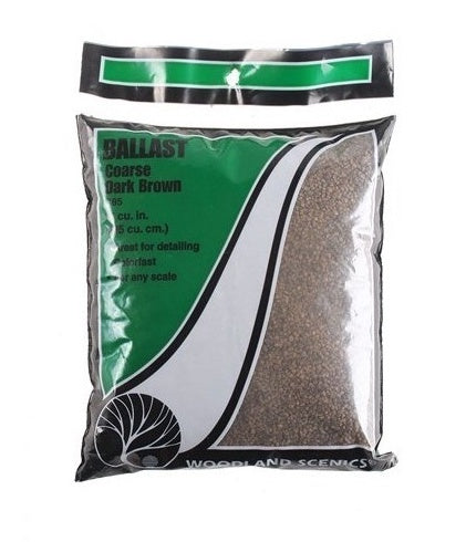 Dark Brown Coarse Ballast - Woodland Scenics For Discount