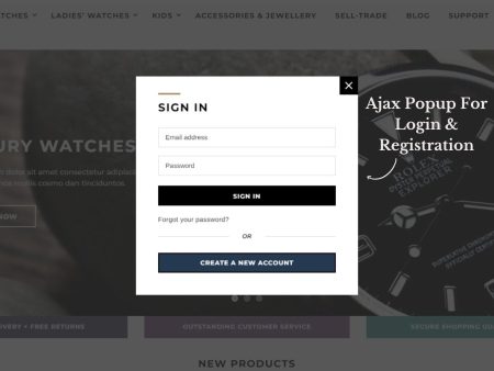 BigCommerce Add-on: Login & Registration For Sale