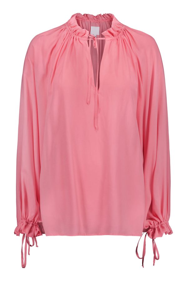 TUNDRA blouse in pink For Discount