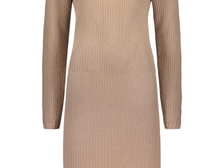 KAJO knitted mesh dress in powder - UNIQUE PIECE Hot on Sale