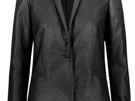 KAAMOS blazer in shimmering black For Discount