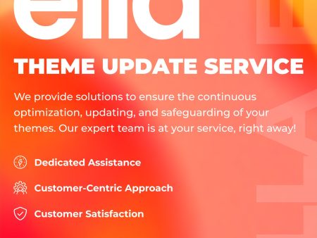 Ella Theme Update Service Online now