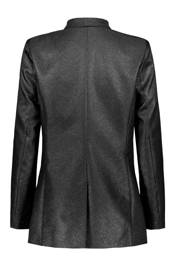 KAAMOS blazer in shimmering black For Discount