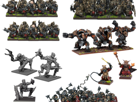 Abyssal Dwarf Mega Army (2020 Edition) - Kings Of War Hot on Sale