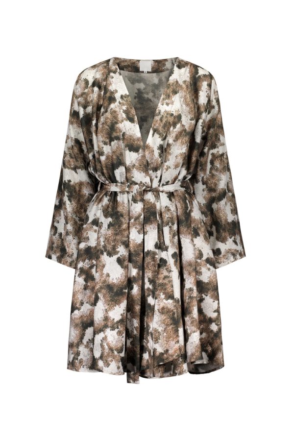 TUNDRA printed kimono dress - UNIQUE PIECE Cheap