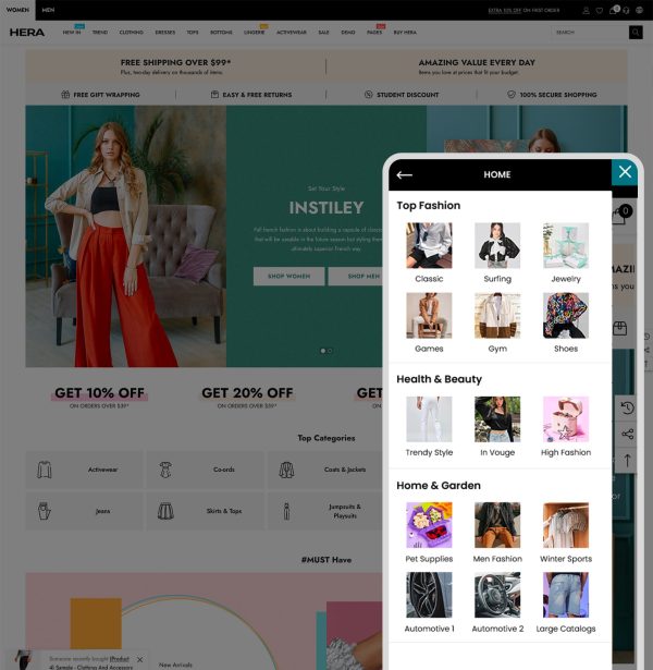 BigCommerce Add-on: Mobile Menu For Discount