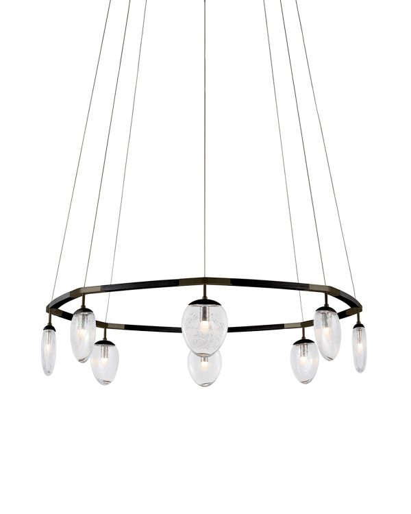 8 Light Foliole Chandelier Fashion