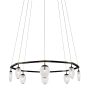 8 Light Foliole Chandelier Fashion