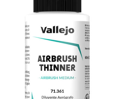 Airbrush Thinner 60ml - Auxiliaries For Sale