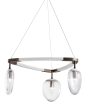 3 Light Foliole Chandelier Online Sale